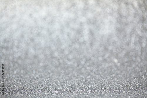 Stylish Silver Glitter Texture Background. Sophisticated Metallic Surface With Fine Shimmer Detail. Premium Shiny Metal Texture With Intricate Sparkles Adaptable For Numerous Decorative Applications