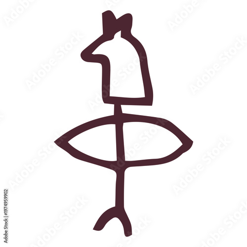 Ancient egypt traditional symbol