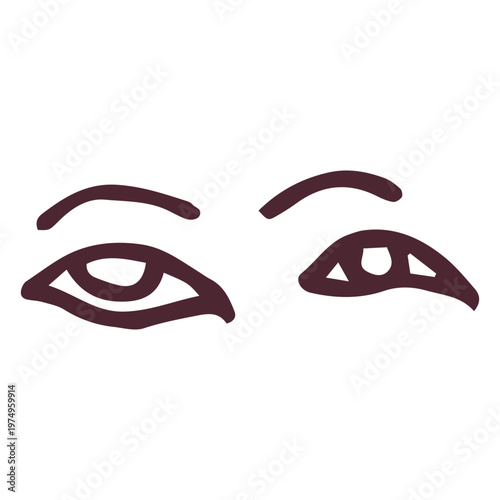 Photos Ancient egyptian eyes hieroglyphics symbol