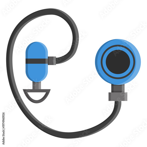 Diving regulator icon