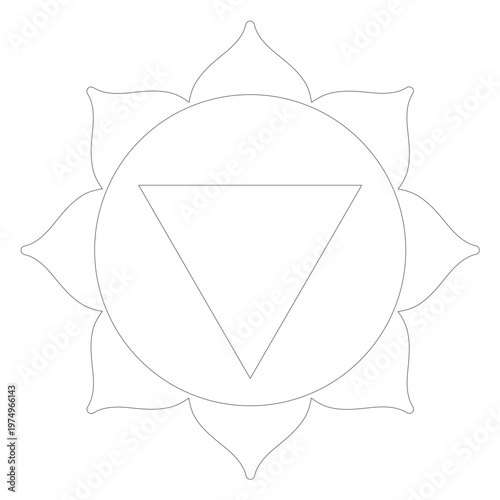 Manipura chakra icon