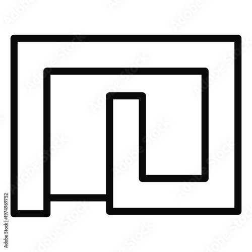 H labyrinth yard stroke