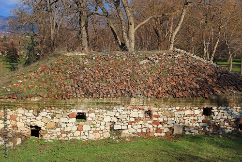 Ancient buildings in the Niš Fortress