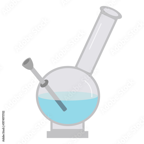 Retort liquid experiment flat