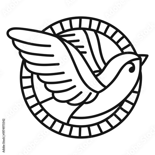 Fly bird oldschool stroke