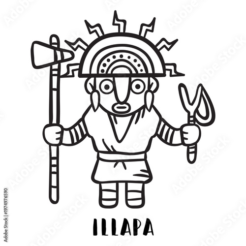 Illapa inca mtyhology outline