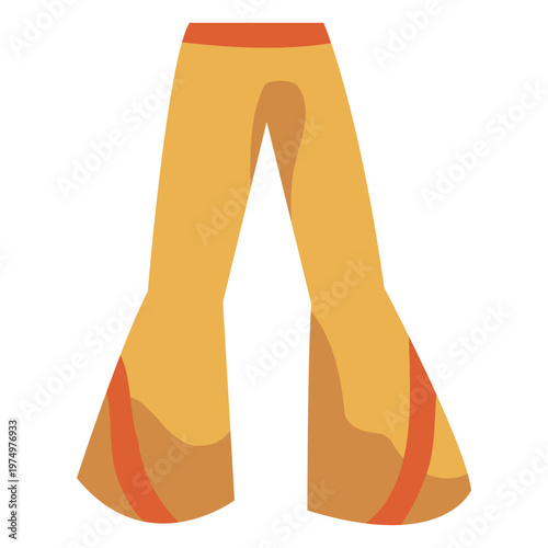 70s bell bottoms flat