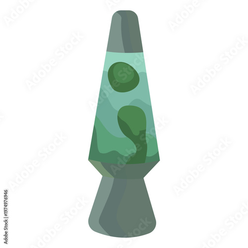 70s lava lamp flat