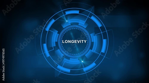 Wellness and longevity concept. A healthcare professional uses a digital tablet to access information on wellness and longevity, using technology for promoting long-term health and well-being.4k video