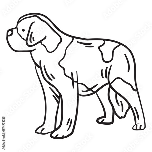 Foto Dog breed stroke