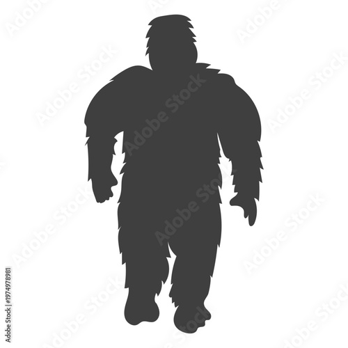 Sasquatch folklore bigfoot black