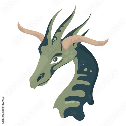 Creature giraffe like icon