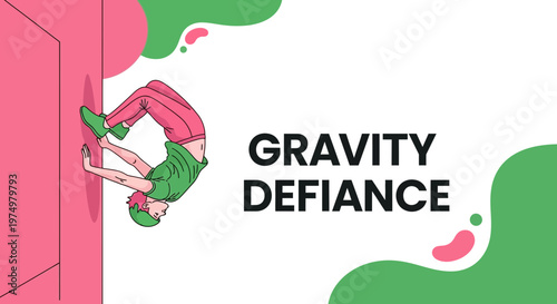 Dynamic Parkour Athlete Executes A Bold Flip Against A Textured Wall