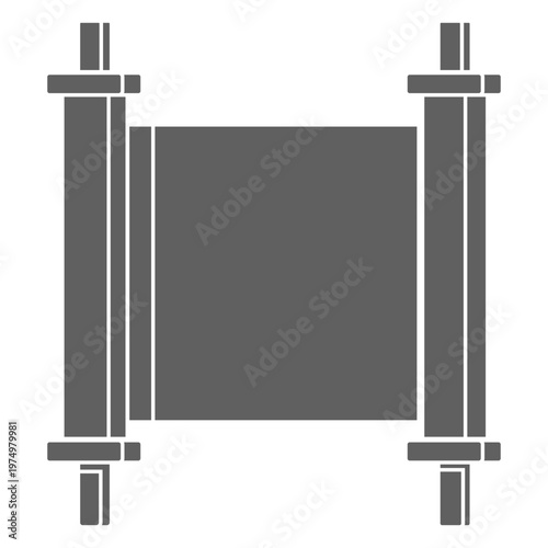 Israel scroll silhouette