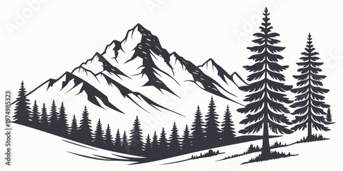 Intricate illustration of a traditional sailing ship with detailed rigging