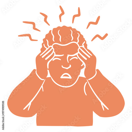 Ill people cut out headache