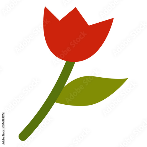 Cinco de mayo simple rose icon