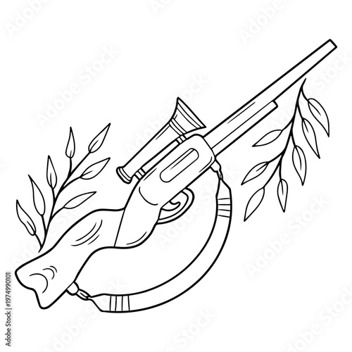 Hunting elements stroke shotgun