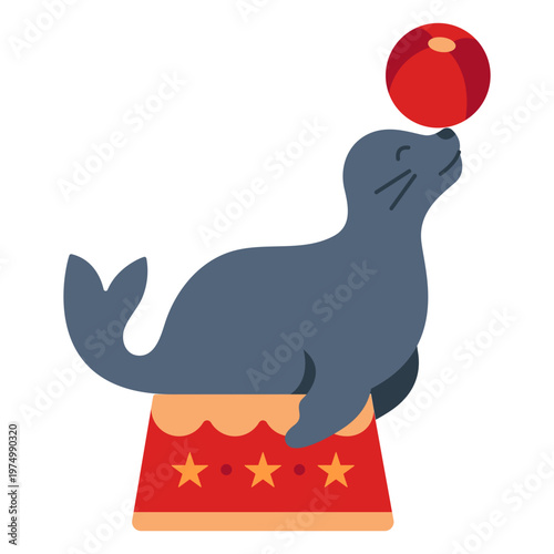 Circus seal animal