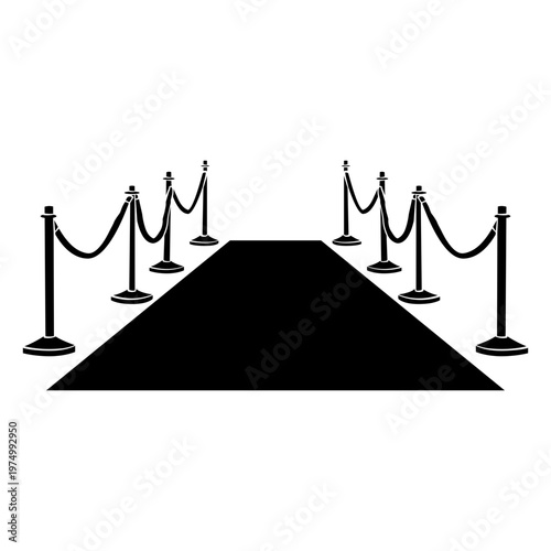 Carpet for movie premiere