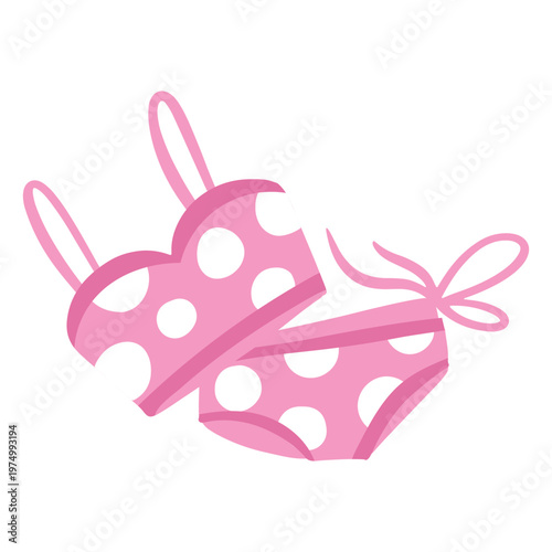 Summer bikini icon