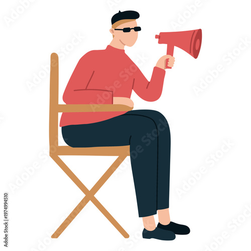 Director of filming doodle