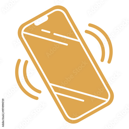 Icon of a phone ringing