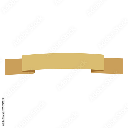 Simple ribbon semi-flat lace