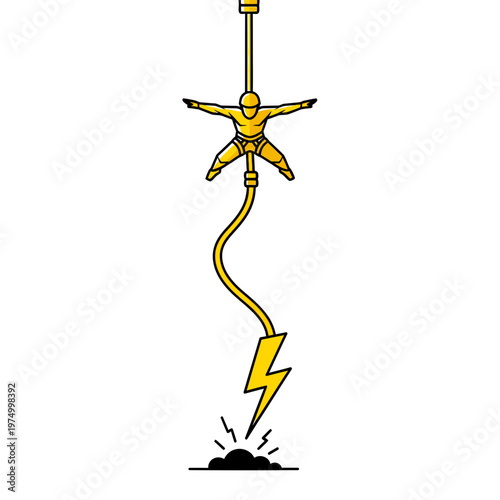 Electric Thrill Seeker Harnessing Raw Energy For Unforeseen Adventure