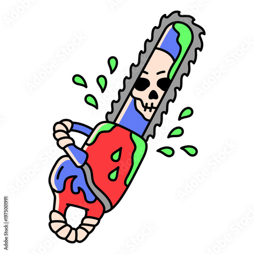 Apocalyptic chainsaw