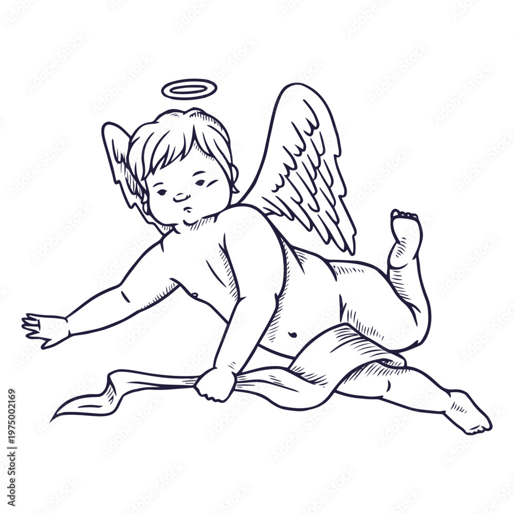 Fototapeta premium Pure cherub