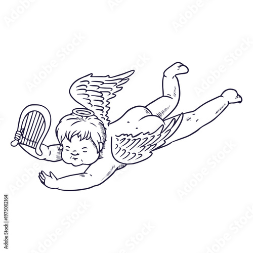 Divine toddler cherub
