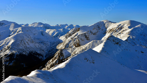 Kasprowy Wierch in winter.