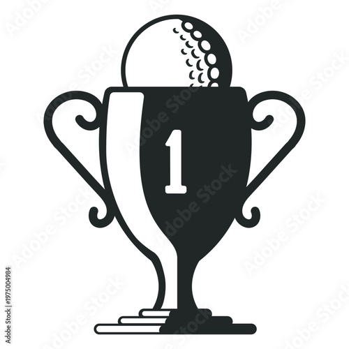 1st place trophy design