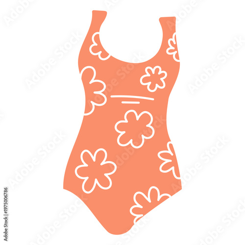 Beach cut out bathing suit
