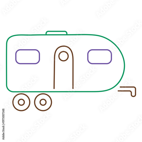 Monoline stroke motorhome