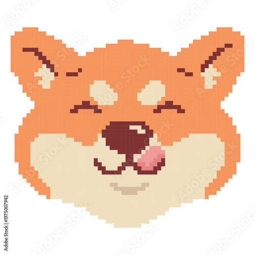 pixel art bear