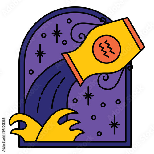 Aquarius sign in the western horoscope