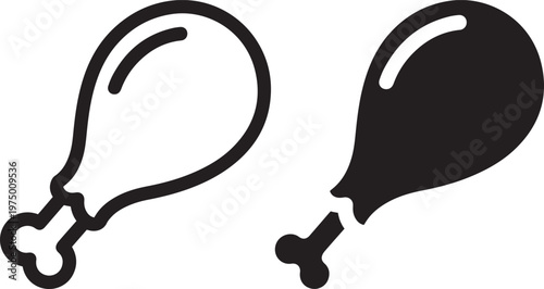 black kettlebell and jump rope flat design vector illustration