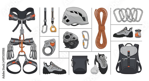 Essential Outdoor Adventure Climbing Gear Collection For Your Next Expedition