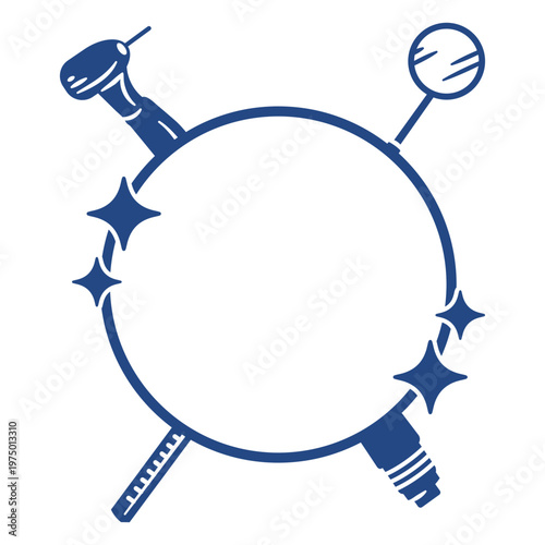 Dental supplies icon