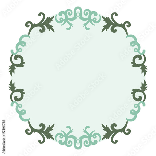 Victorian revival ornate frame