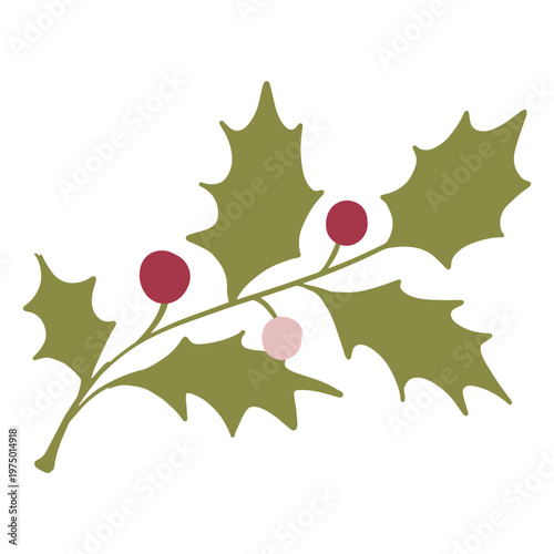 Εκτύπωση καμβά Mistletoes to arise the Christmas spirit