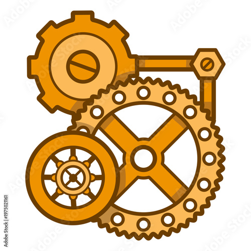 Gear icon color stroke