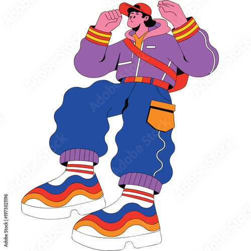 pirate with binoculars