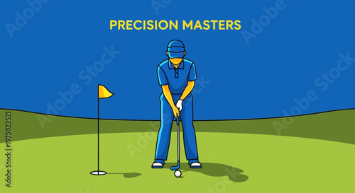 Golf Ball Precision On The Green Masters Challenge