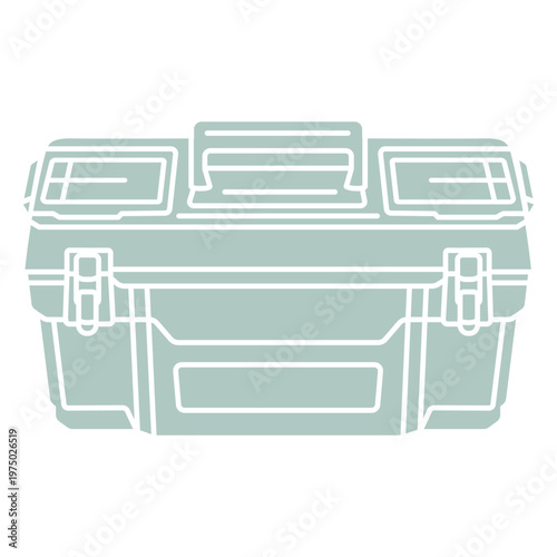 Tool box icon cut out