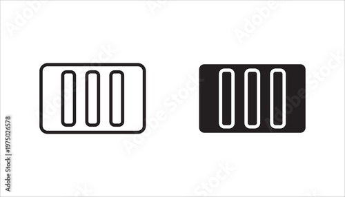 Set drainage icons. Drainage vector illustration on white background.