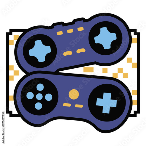 Two game controllers