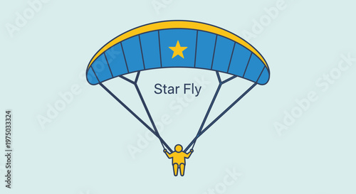 Joyful Star Paragliding Adventure Icon